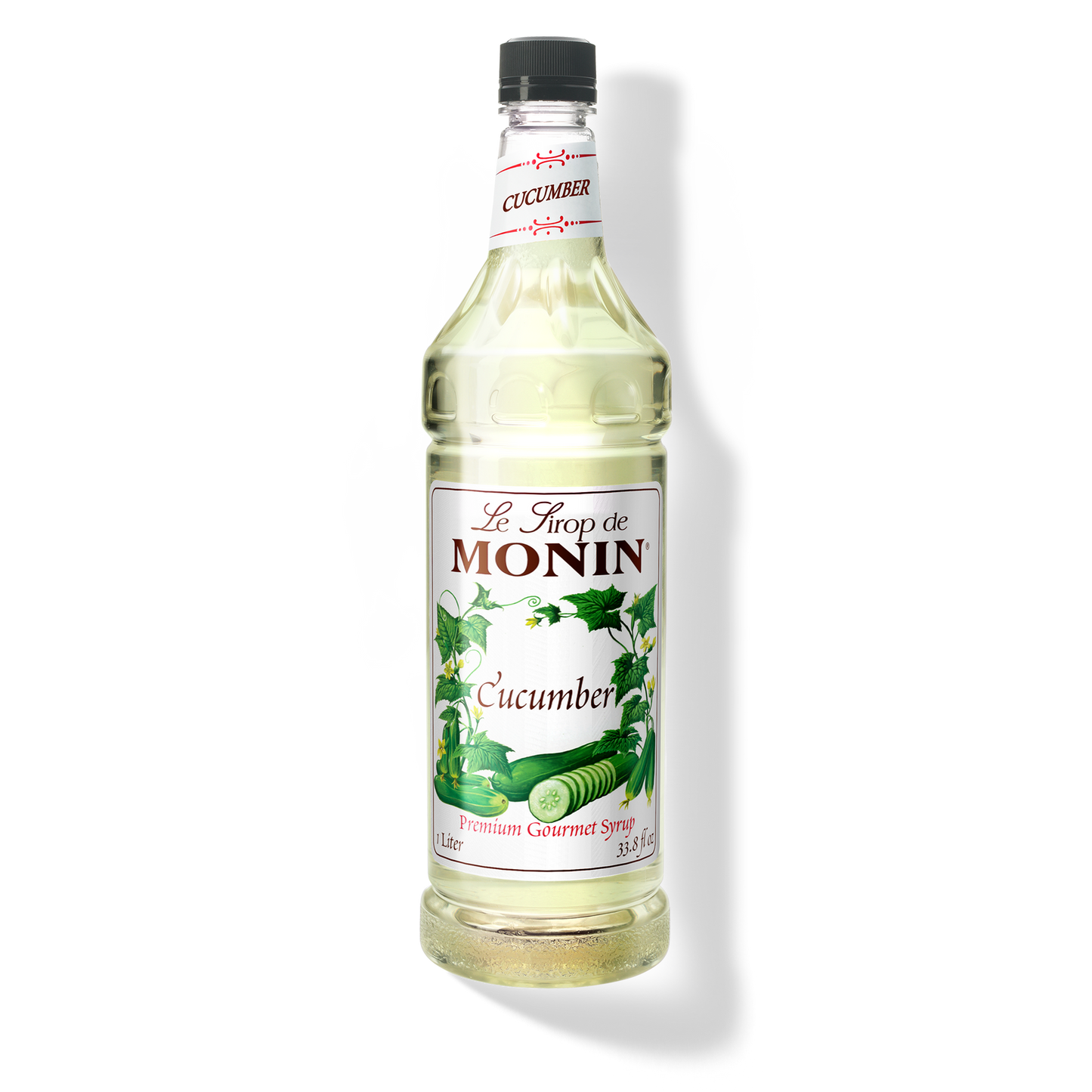 Monin - Cucumber Syrup - 1 Liter - Le Sirop De Monin