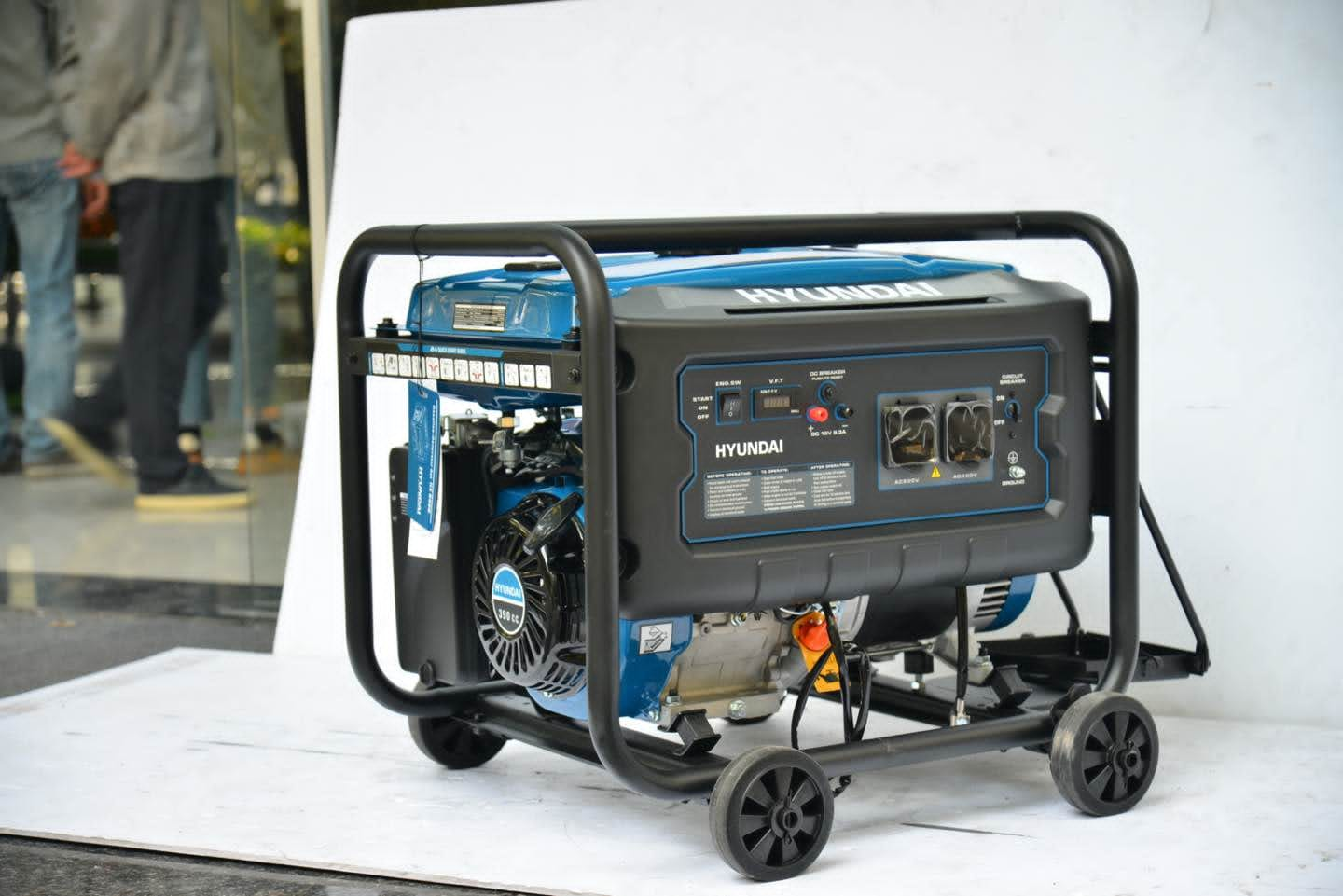 Hyundai -  HX 12500 DUEL FUEL 8.0 KW - Generator | Jodiabaazar.com