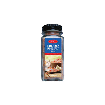 Fresh St - Himalayan Pink Salt Garlic - Spices - Infused Spice Blend - 125g - Savory Seasoning Mix