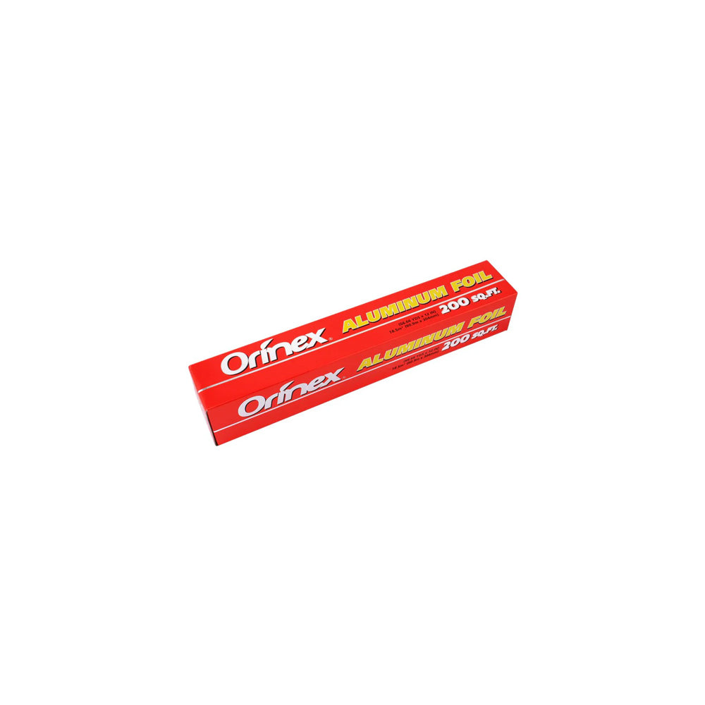 Orinex - Aluminum Foil Standard - Kitchen Wrap - Foil Roll - 200 SQFT (12" x 66.6yd) - Large Economy Kitchen Roll