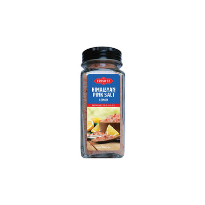 Fresh St - Himalayan Pink Salt Lemon - Spices - Infused Citrus Blend - 125g - Tangy Finishing Salt