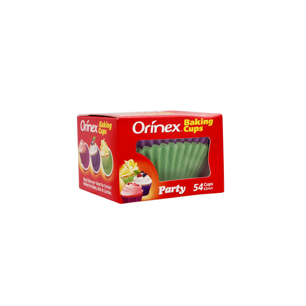 Orinex - Baking Cups Party - Baking - Paper Liners - 54-Pack - Birthday Festive Prints