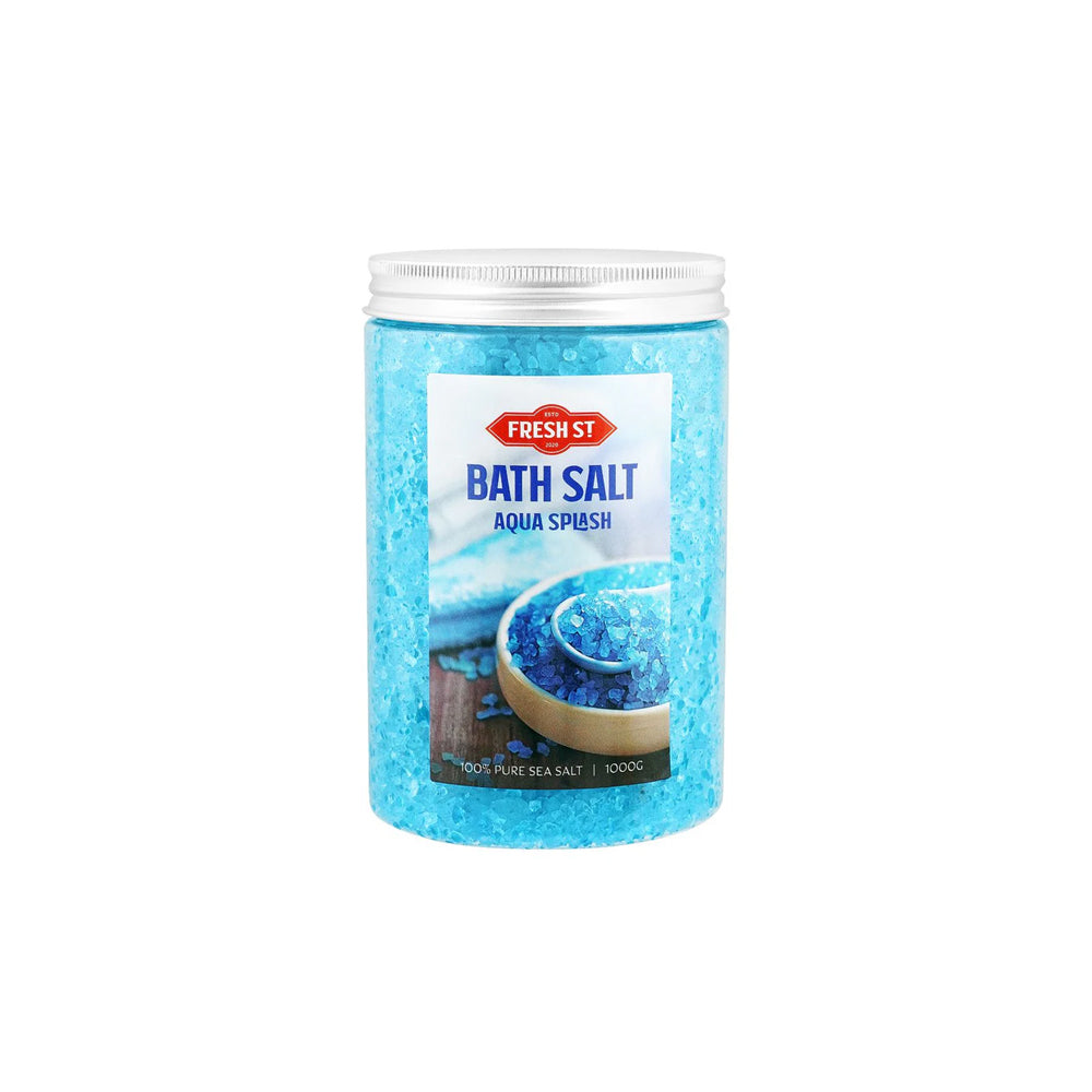 Fresh St - Aqua Splash Bath Salt - Personal Care - Bath Salt - 1000g - Ocean Fresh Blend