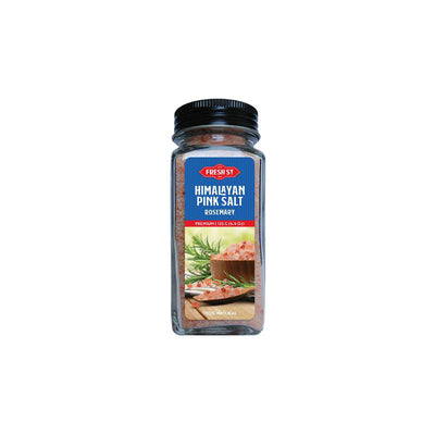 Fresh St - Himalayan Pink Salt Rosemary - Spices - Infused Herb Blend - 125g - Aromatic Herb Salt