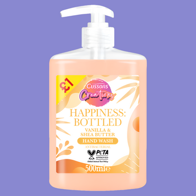 CUSSONS - Creations - HAPPINESS - HAND WASH - (1X6) 500ml