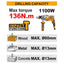 INGCO - Compact Brushless Cordless Impact Drill - Item No. CIDLI 201368 Industrial