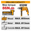 INGCO - Brushless Cordless Impact Drill - Item No. CIDLI 208689 Industrial