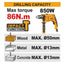 INGCO - Brushless Cordless Impact Drill - Item No. CIDLI 208688 Industrial