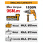 INGCO - Brushless Cordless Impact Drill - Item No. CIDLI 209688 Industrial