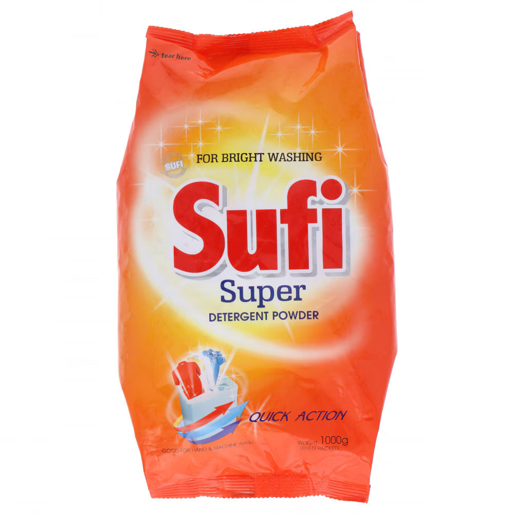 Sufi- Super - Laundry Detergent - 1000g (1KG)