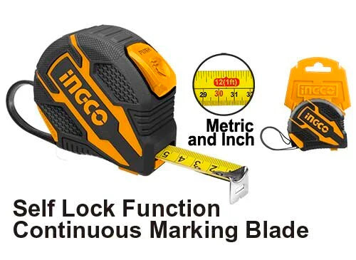 INGCO -  Steel measuring tape 5*25mm HSMT08525