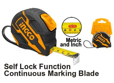 INGCO -  Steel measuring tape 5*25mm HSMT08525