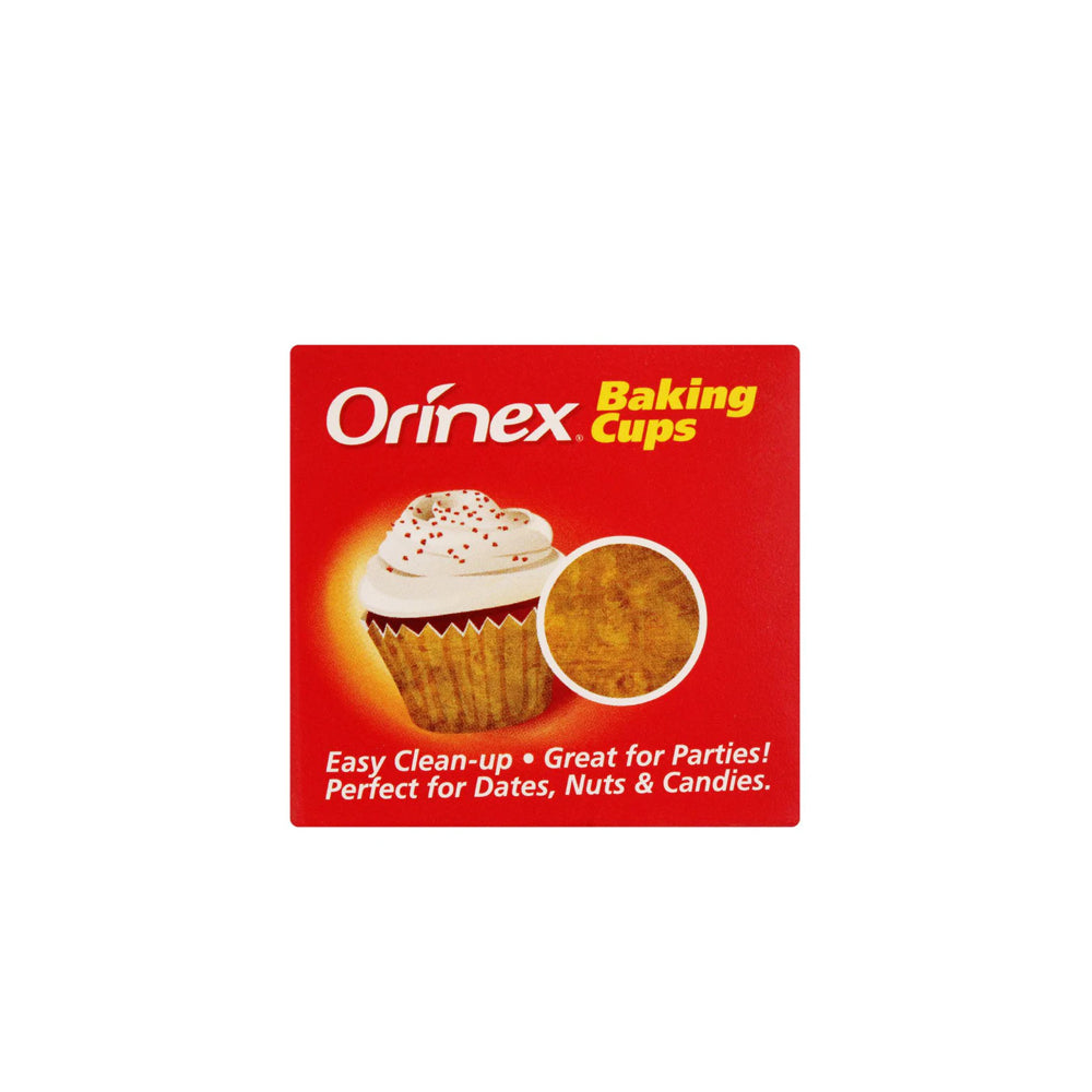 Orinex - Baking Cups Bronzy - Baking - Paper Liners - 100-Pack - Cupcake/Muffin Cases