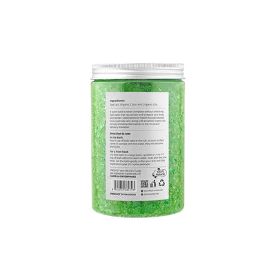 Fresh St - Apple Green Bath Salt - Personal Care - Bath Salt - 1000g - Wellness & Relaxation