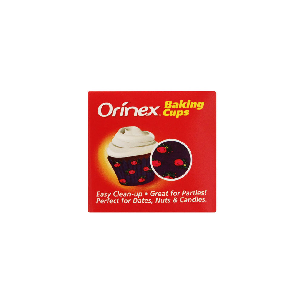 Orinex - Baking Cups Traditional - Baking - Paper Liners - 100-Pack - Classic Fluted Design