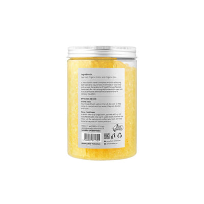 Fresh St - Lemon & Eucalyptus Bath Salt - Personal Care - Bath Salt - 1000g - Invigorating Herbal Blend