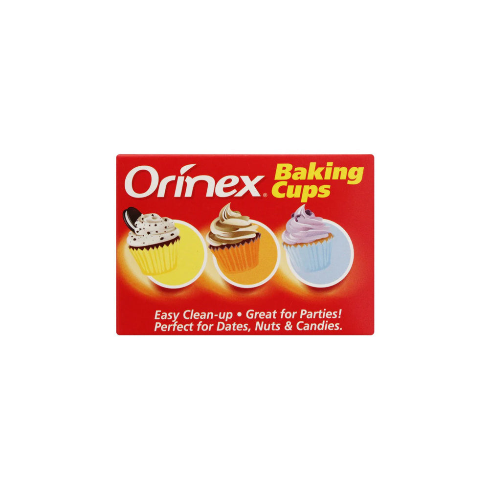 Orinex - Baking Cups Color - Baking - Paper Liners - 54-Pack - Mixed Vibrant Cups