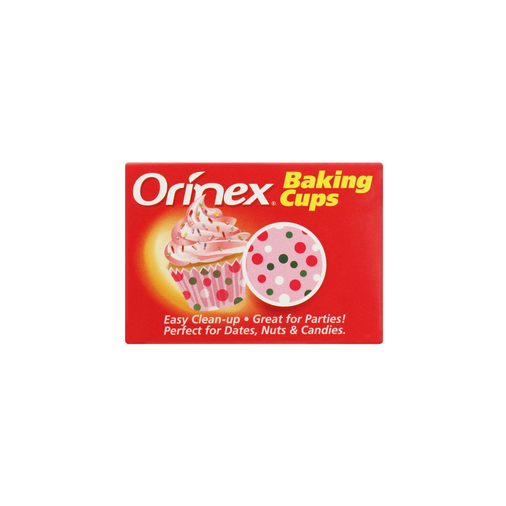Orinex - Baking Cups Pinky - Baking - Paper Liners - 54-Pack - Pastel Pink Cups