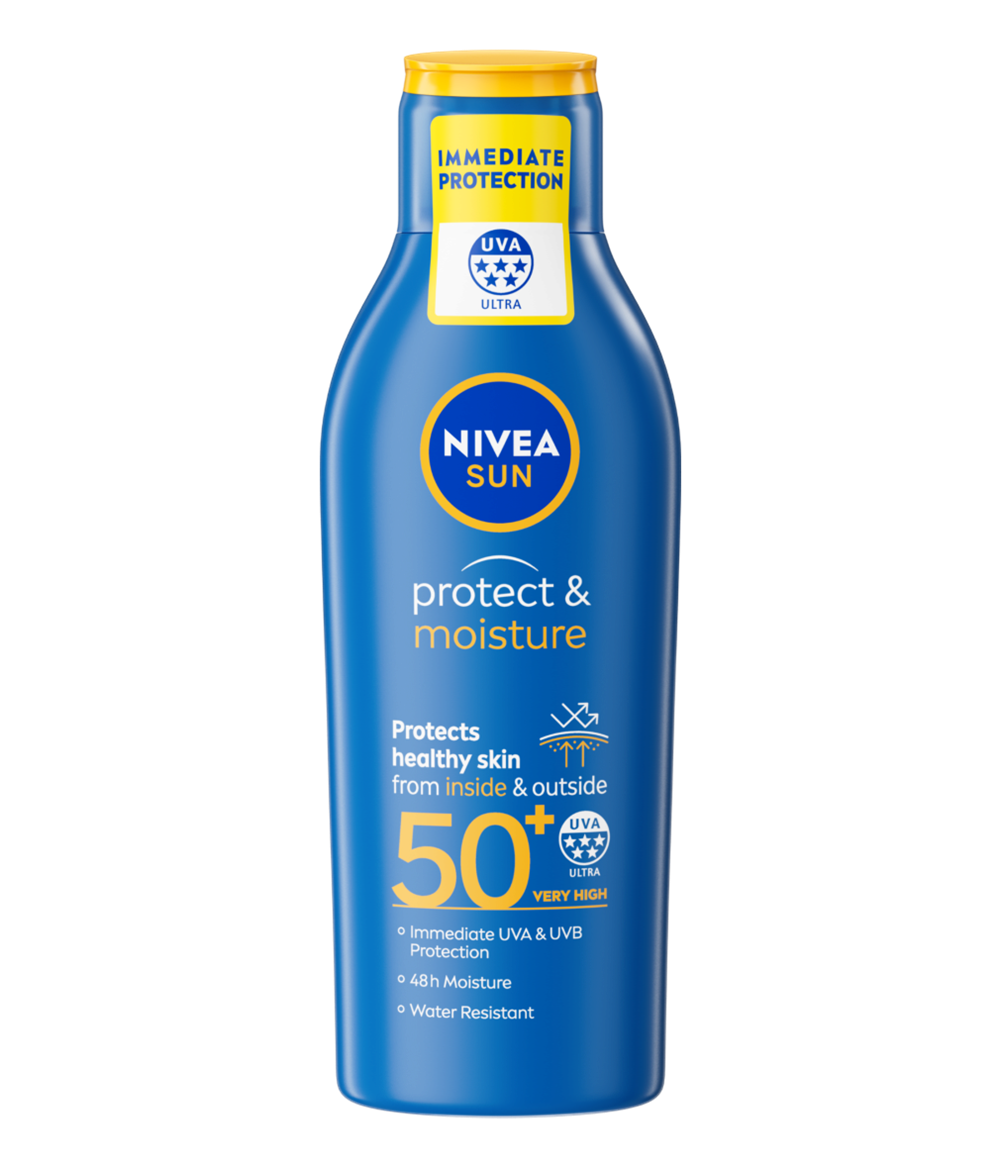 NIVEA SUN - Protect & Moisture Lotion sun cream SPF50+ - 200ml