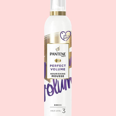 PANTENE - PERFECT VOLUME - Nourishing Mousse - Hold Level 3 - Hair Spray - 200ml