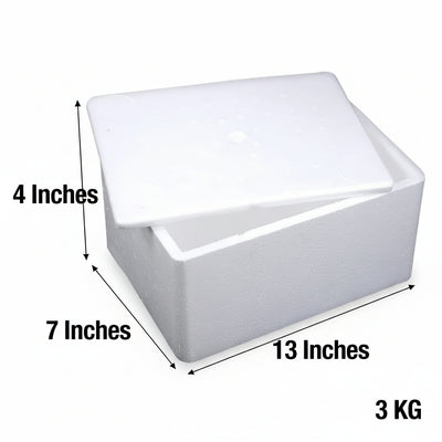 Thermocol Storage Box - 3 KG