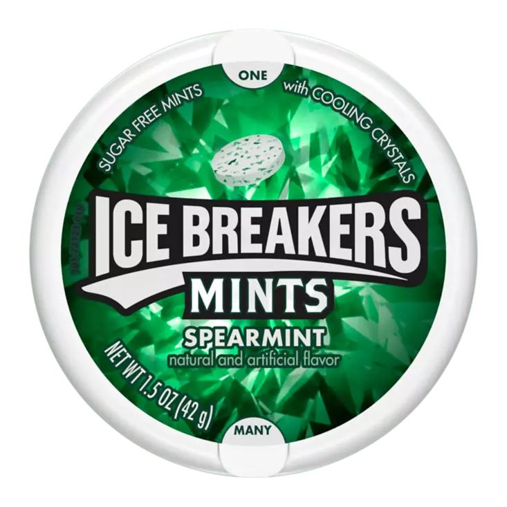 Ice Breakers - Mints - Spearmint - Sugar Free 1.5 oz - 1 Pack