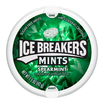 Ice Breakers - Mints - Spearmint - Sugar Free 1.5 oz - 1 Pack