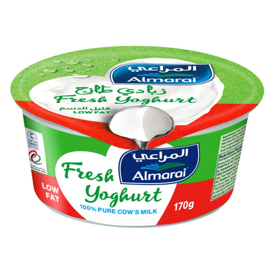 ALMARAI - YOGURT - Plain Low Fat - 150gm x12