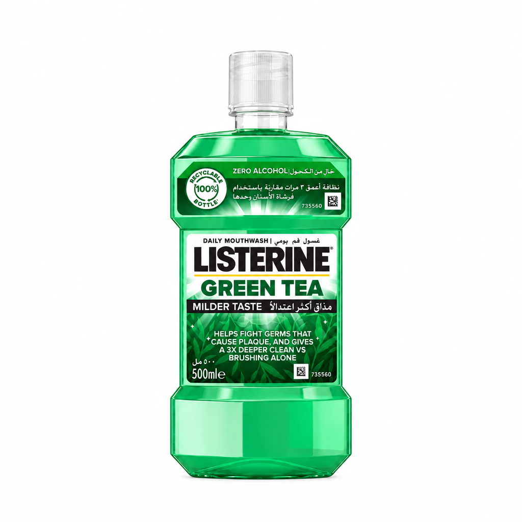 LISTERINE - MOUTH WASH - GREEN TEA - 500ml