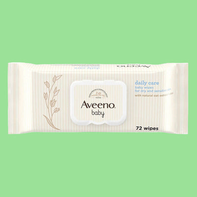 AVEENO - BABY WIPES - Daily Care - ( 1X12 ) 72 Wipes