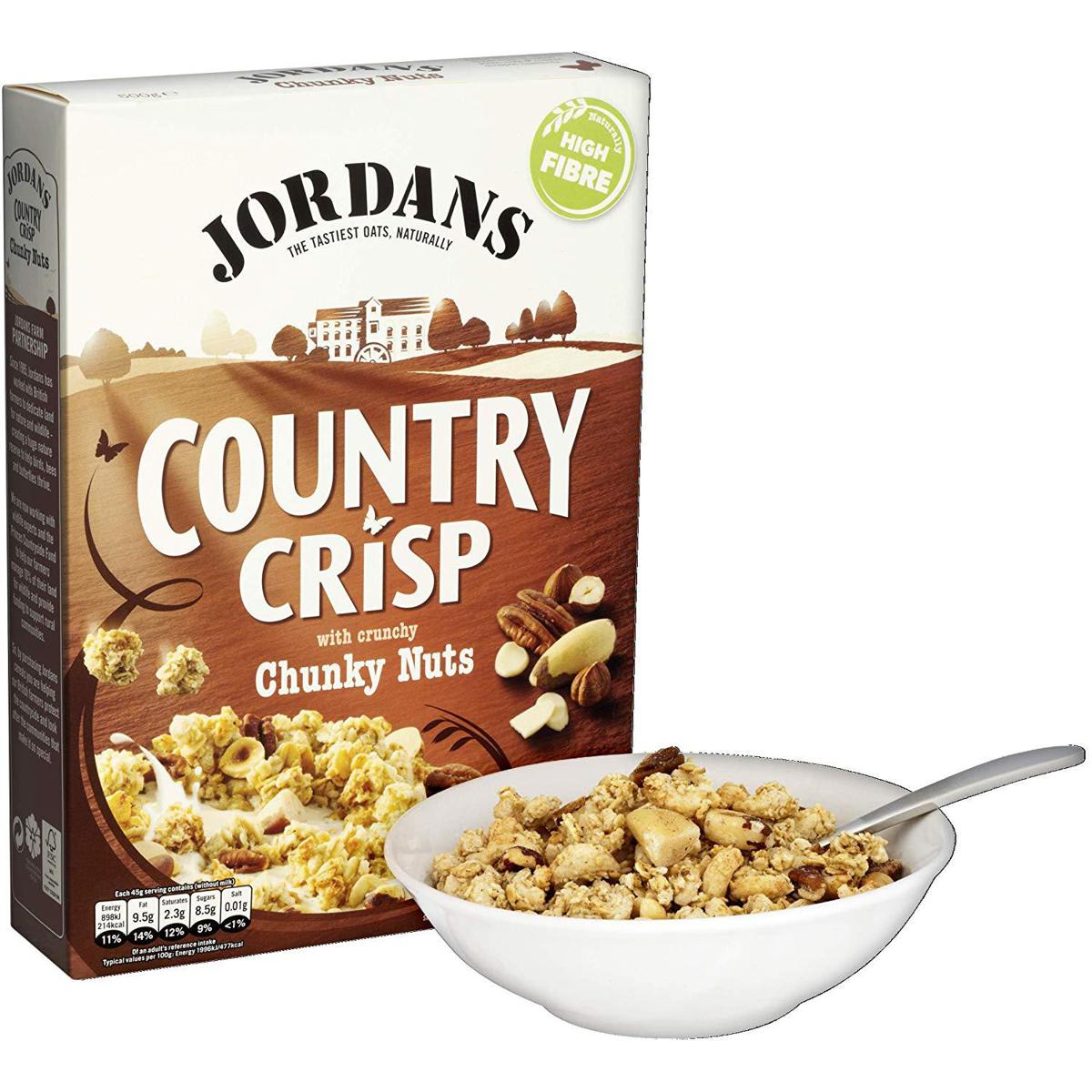 Jordons (UK) - Country Crisp - Chunky Nuts - 500 gm