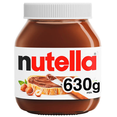 Nutella - Hazelnut Cocoa Spread - 630g Bottle