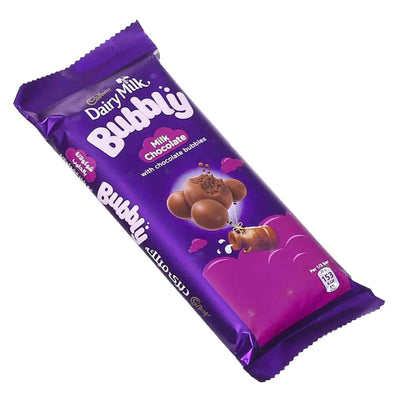Cadbury Dairy Milk Chocolate - Bubbly - 87g - 12 PCs