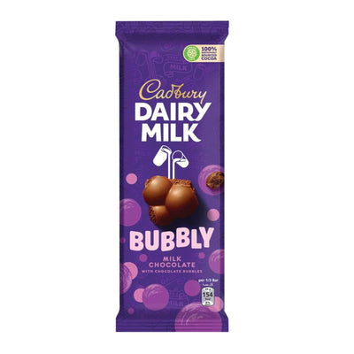 Cadbury Dairy Milk Chocolate - Bubbly - 87g - 12 PCs