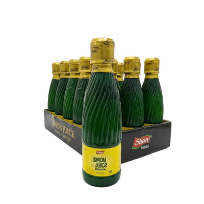 Hanson - LEMON JUICE - Pet Bottle 200ml - Pack of 12 - 2.40L
