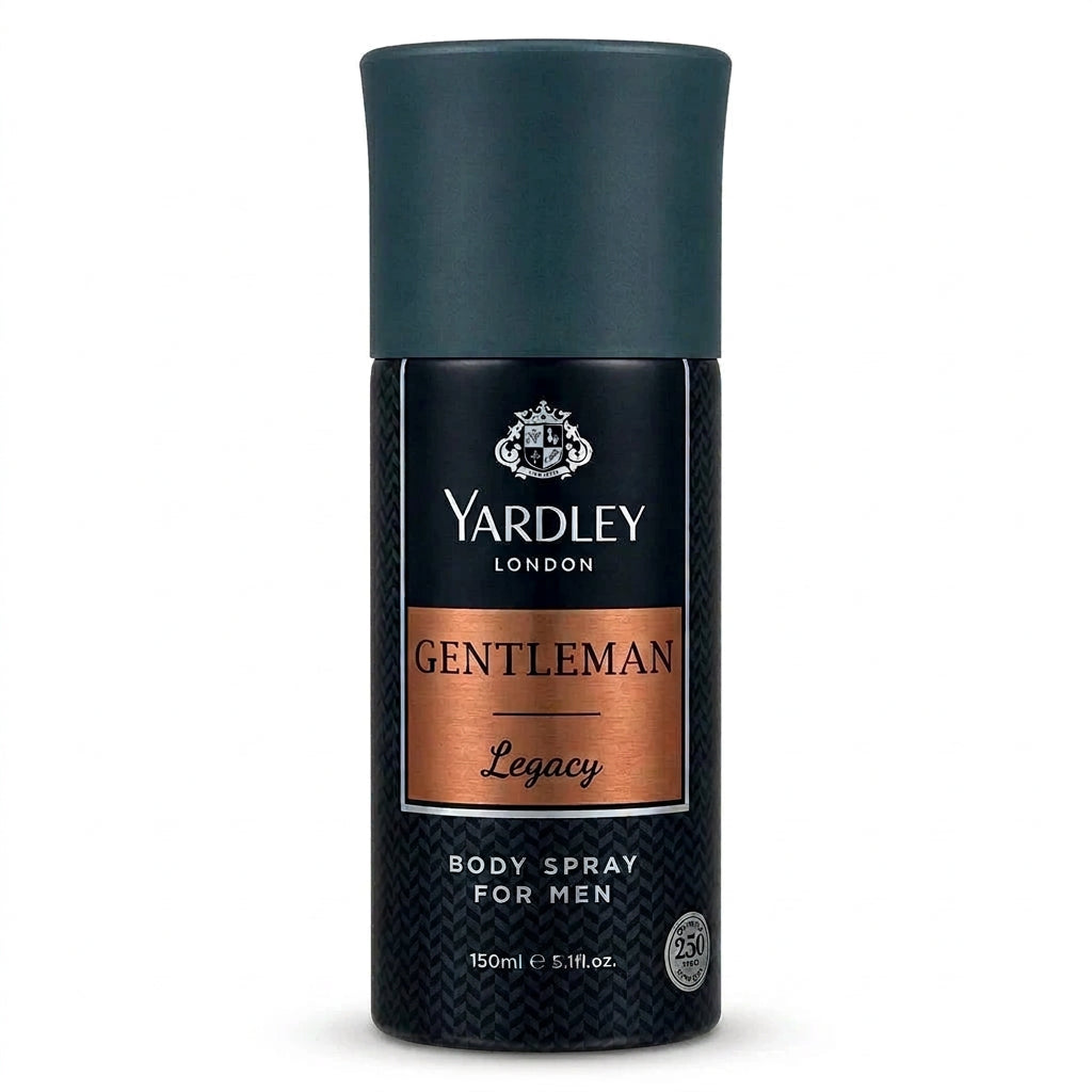 YARDLEY London - Body Spray for Men - GENTLEMAN Legacy - 150ml - Body Spray - Image 2
