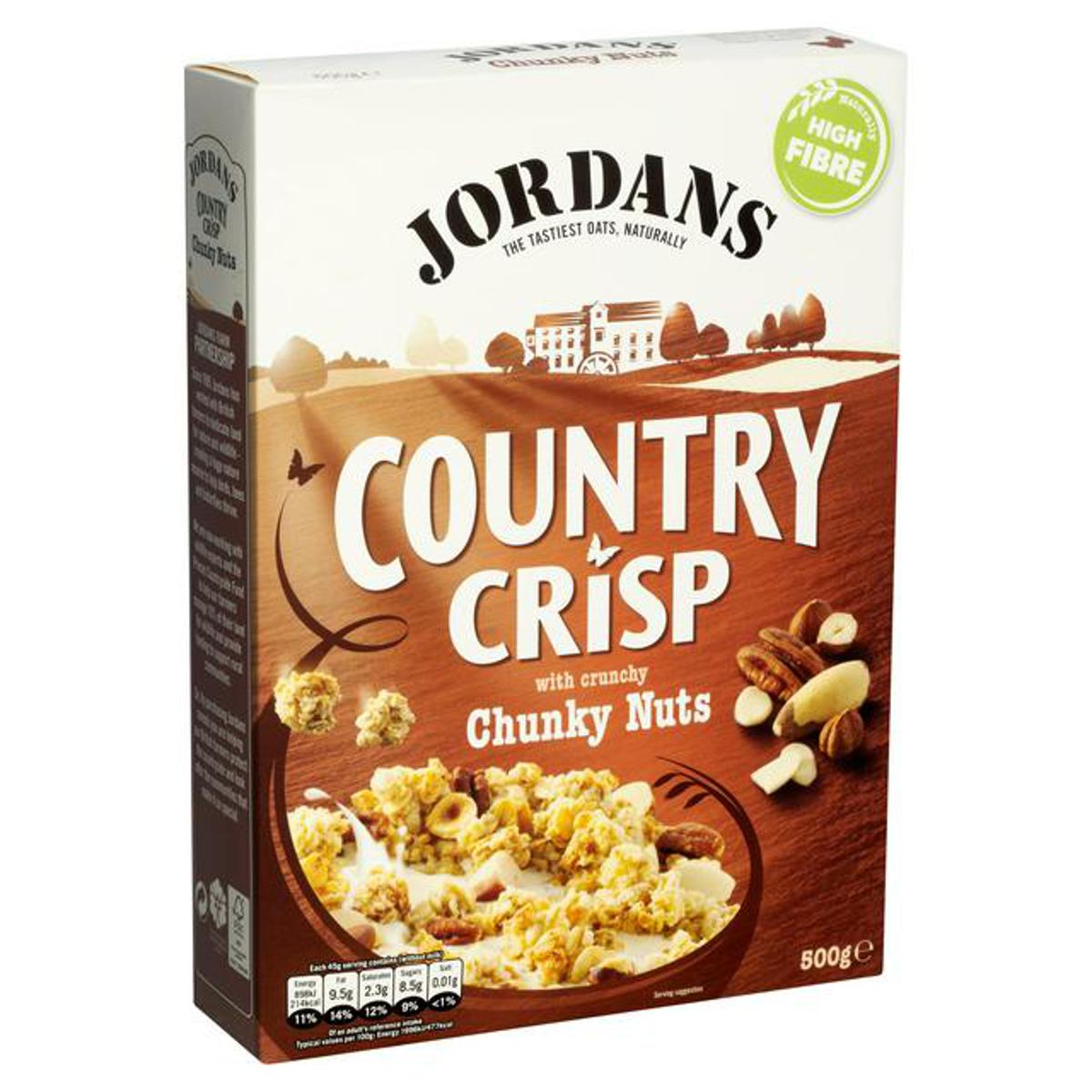 Jordons (UK) - Country Crisp - Chunky Nuts - 500 gm