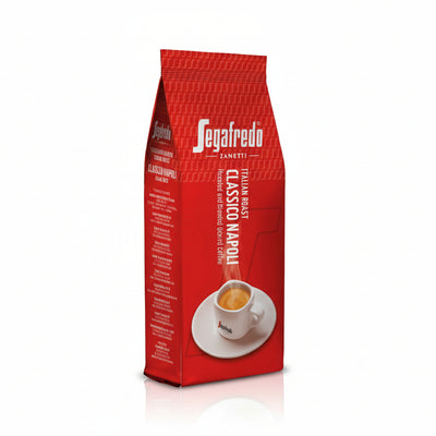Segafredo coffee package on a white background