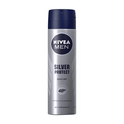 NIVEA MEN - SILVER PROTECT DEODORANT SPRAY - 150 ml