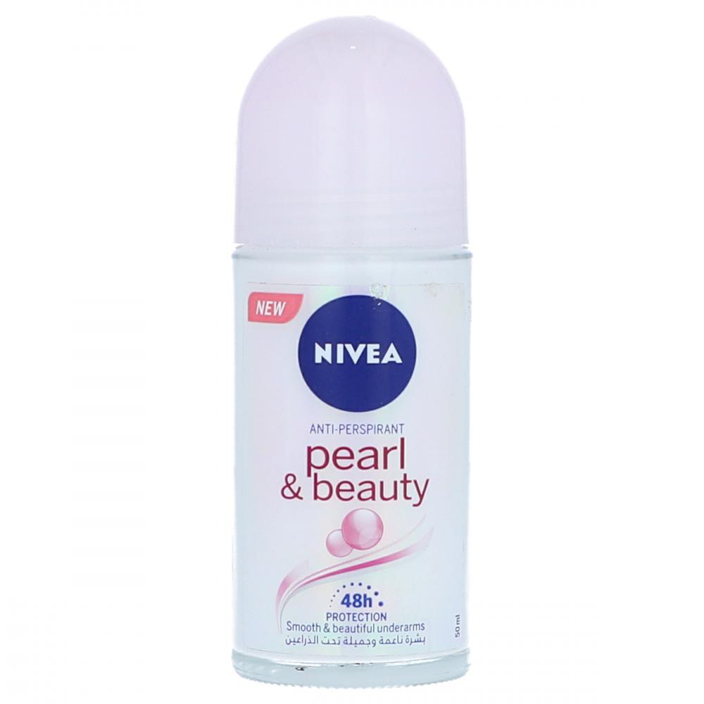 Nivea - Pearl & Beauty - 48H - For Women - Deodorant Roll-On - 50 ML(1.7 fl)