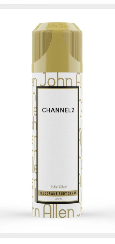 John Allen - Channel 2 - Fragrant Body Mist - 200ML