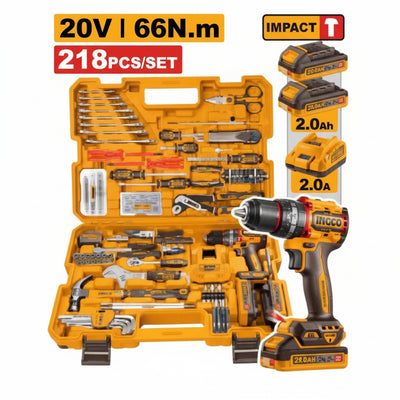 INGCO - 218-PIECE TOOLS SET - Item No. HKTHP 42182 Industrial