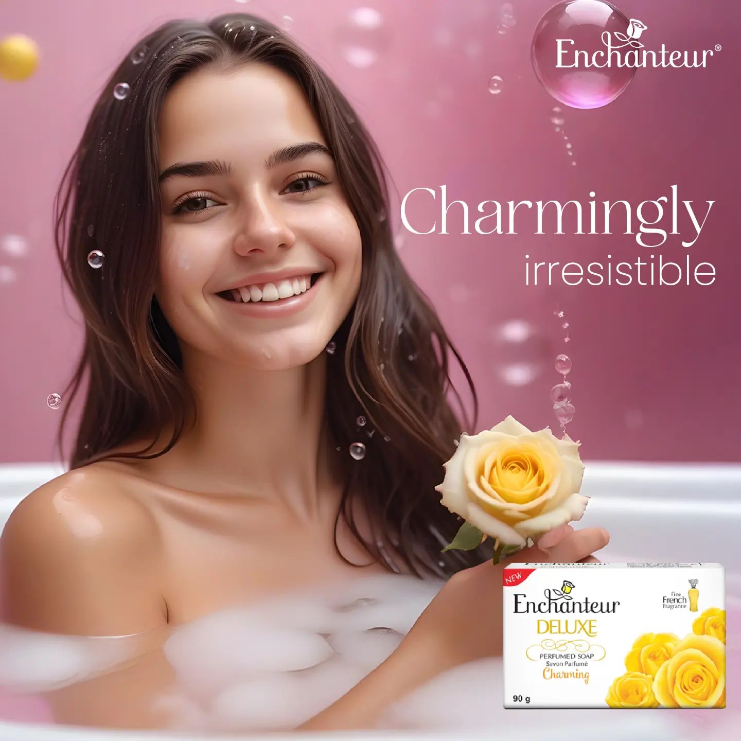 Enchanteur - Deluxe Soap - Charming - 90g