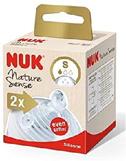 NUK NATURE SENSE CL1 SOFT SMALL 2/BOX