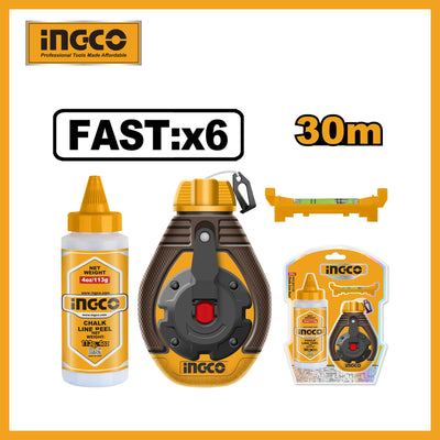 INGCO -  Chalk line reel 30m HCLR0630