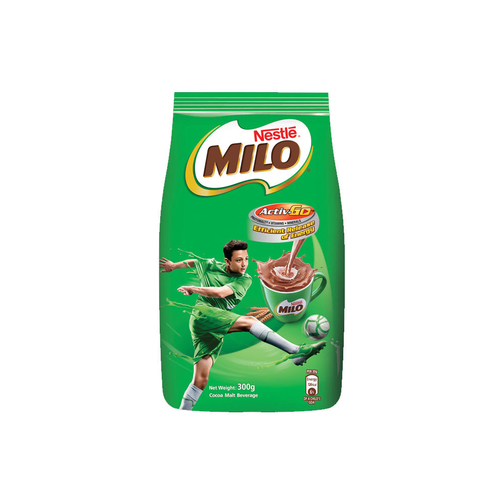 Nestle Milo - Chocolate - Energy Drink - Soft Pack - 300 gm 