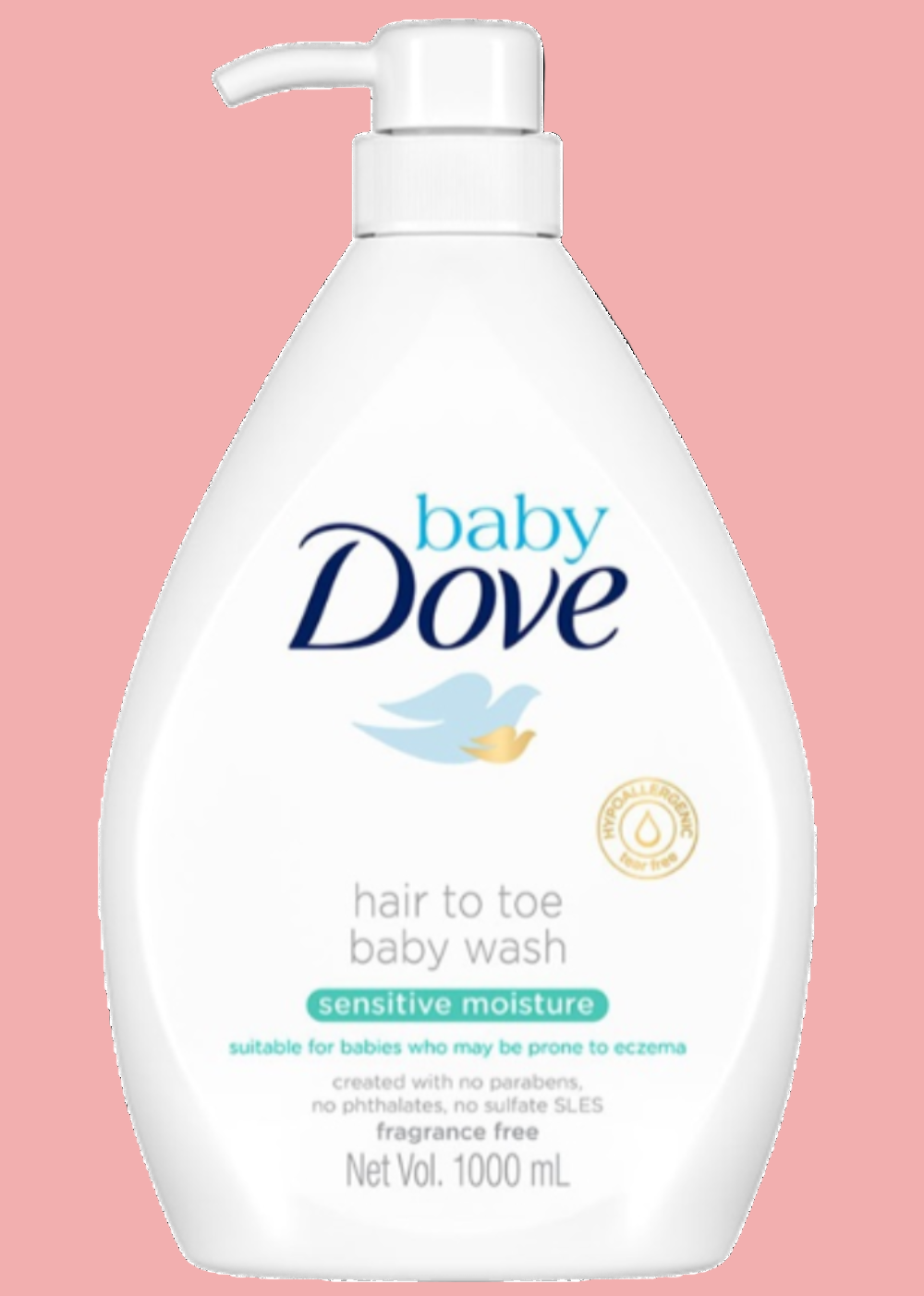 BABY DOVE - Hair to Toe Baby Wash - Sensitive Moisture - 591ml