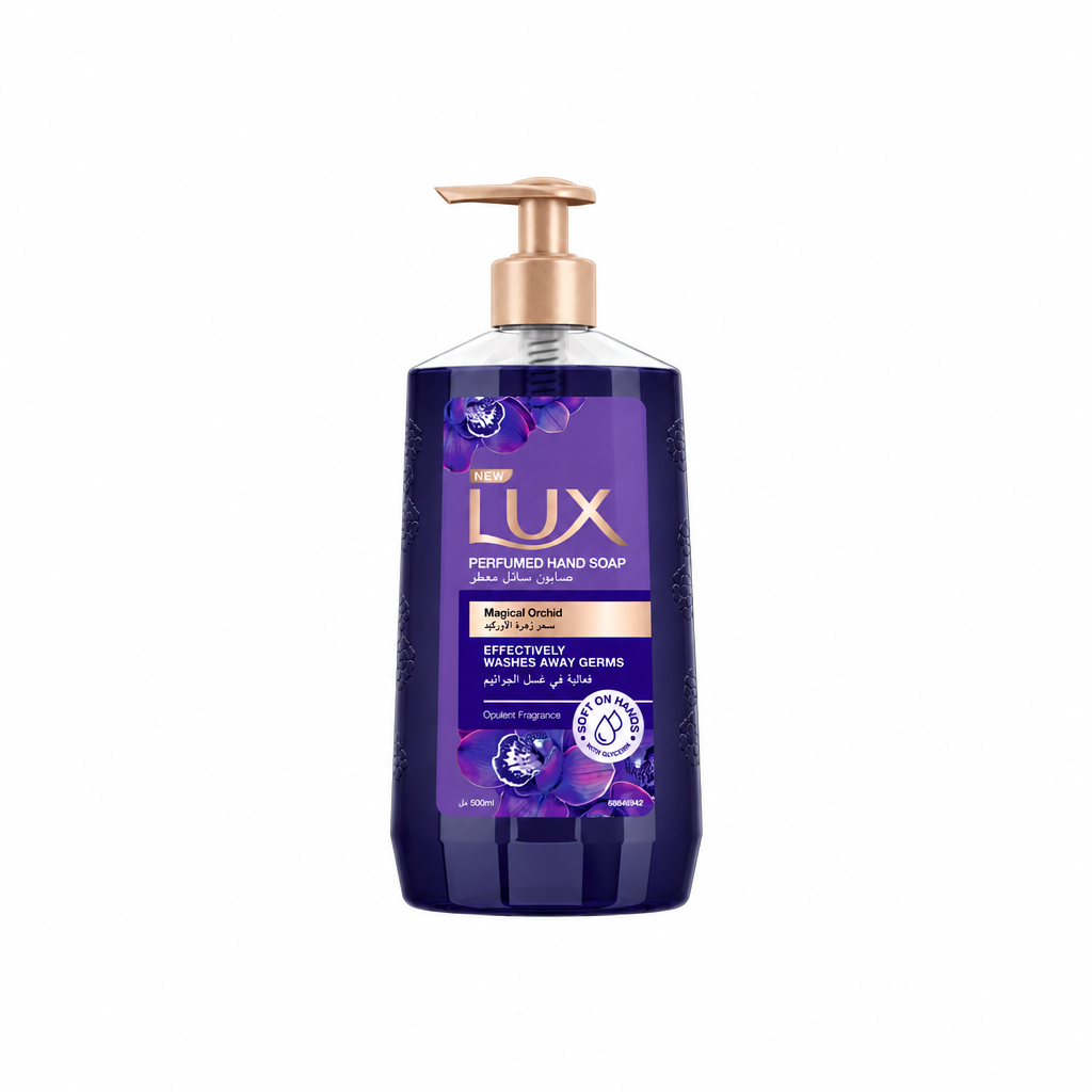 LUX - LIQUID HAND WASH - MAGICAL ORCHAD - 500ml - Liquid Hand Soap