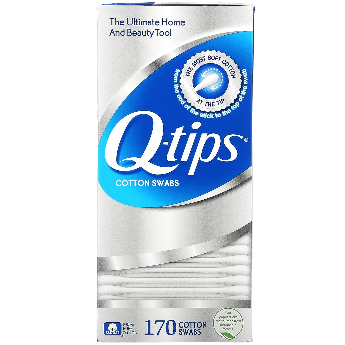 Q-Tips - Cotton Swabs - 170 ct