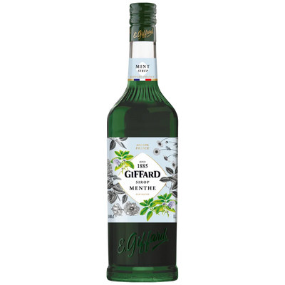 Giffard Green Mint Syrup 1L